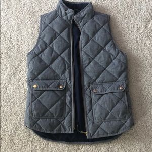 J. Crew Grey Vest